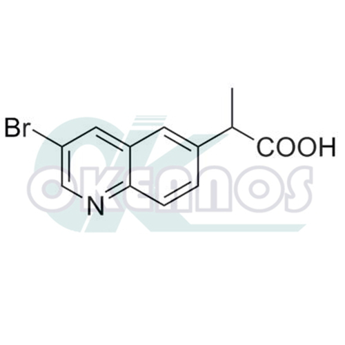 2-(3-Bromoquinolin-6-yl) propanoic acid