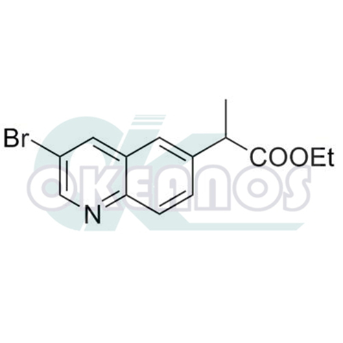 Ethyl 2-(3-bromoquinolin-6-yl) propanoate