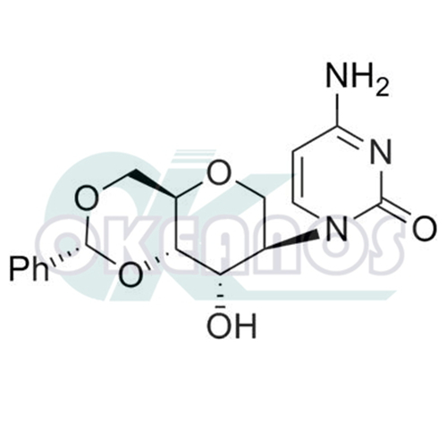 1,5-anhydro-2-deoxy-2-(3,4-dihydro-2,4-dioxo-1(2H)-pyrimidinyl)-4,6-O-[(R)-phenylmethylene]-D-Altritol