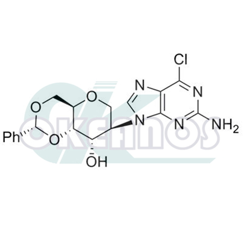 2-(4-amino-2-oxo-1(2H)-pyrimidinyl)-1,5-anhydro-2-deoxy-4,6-O-[(R)-phenylmethylene]-D-Altritol