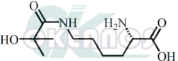 L-Lysine, N6-(2-hydroxy-2-methyl-1-oxopropyl)-